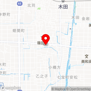 ローソン あま篠田向島店の地図