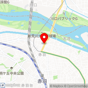 セブン-イレブン 北区岩淵店の地図
