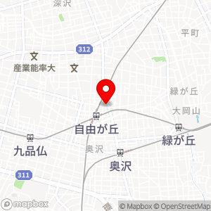 ローソン 自由ケ丘店の地図