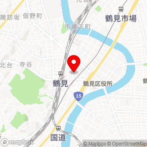 ローソン LTF鶴見駅前店の地図