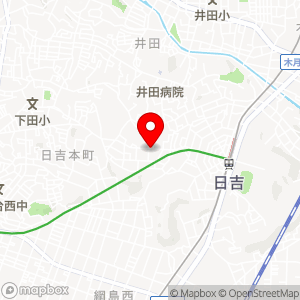デイリーヤマザキ 日吉本町店の地図