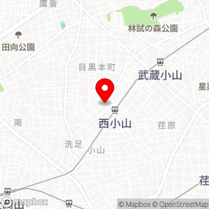 まいばすけっと 西小山駅北店の地図