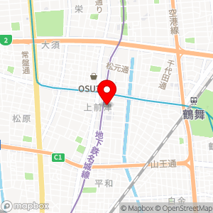 セブン-イレブン 名古屋上前津2丁目店の地図