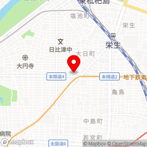 三井のリパーク 本陣第5の地図