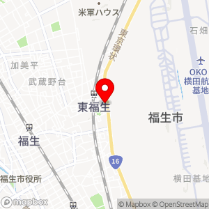 タイムズ 東福生の地図