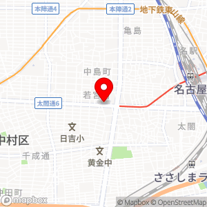 名鉄協商パーキング 中村区役所駅前第5の地図