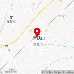 ミニストップ 新狭山店の地図
