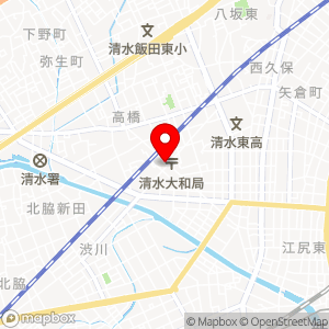 ローソン 清水永楽町店の地図