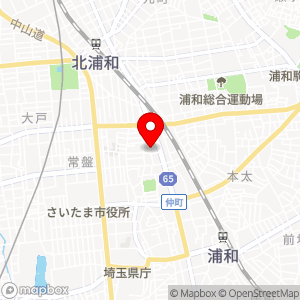 三井のリパーク 浦和常盤2丁目第2の地図