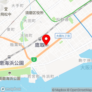 トーホーストア 鷹取店の地図