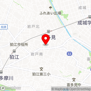 タイムパーキング 岩戸北の地図
