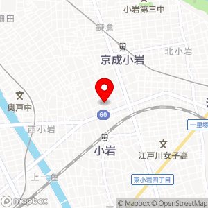 NBパーキング 西小岩の地図