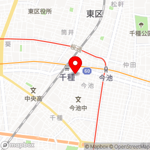 ナビパーク 今池第1の地図