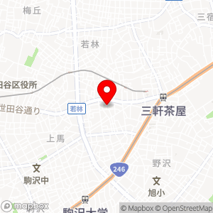 NBパーキング 三軒茶屋第7の地図