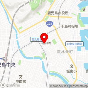 ホテル・レクストン鹿児島の地図