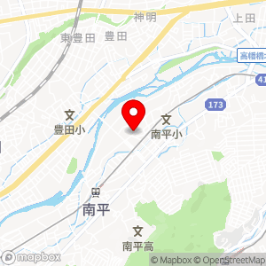 ジオフラット南平駐車場の地図