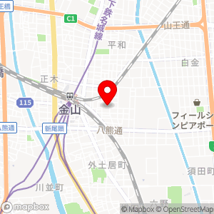 熱田区金山バイクガレージの地図