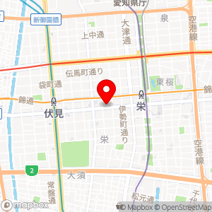 ファミリーマート 広小路錦三丁目店の地図