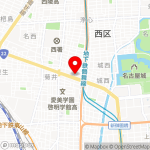 ファミリーマート 名古屋浅間町店の地図