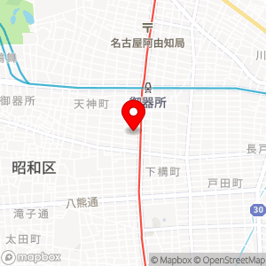 名鉄協商パーキング 松風町の地図