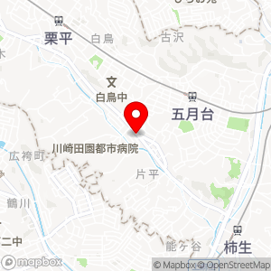 ローソン 川崎片平六丁目店の地図