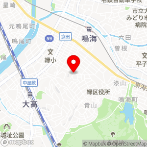 FK鳴海町石堀山駐車場の地図
