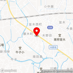 ローソン LTF川越木野目北店の地図