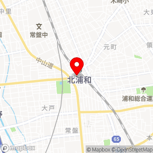 ミニストップ 北浦和西口店の地図