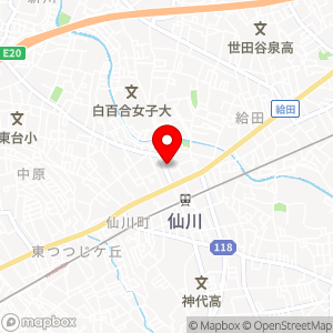 ミニストップ 調布仙川店の地図