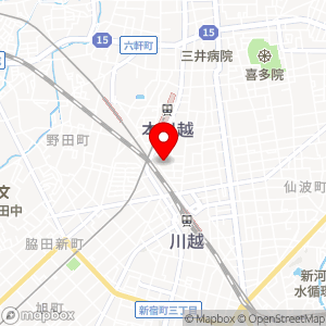 三井のリパーク 川越脇田町の地図