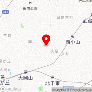 原町２丁目駐車場の地図