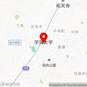 NBパーキング 学芸大学第2の地図