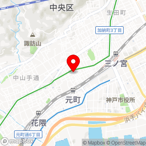 タイムズ 鯉川筋の地図