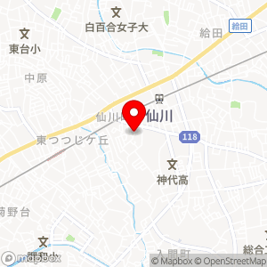 タイムパーキング 調布若葉町の地図