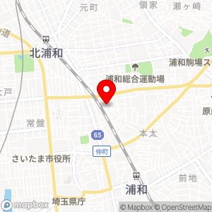 ファミリーマート 浦和本太店の地図