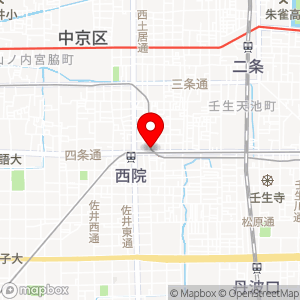 セブン-イレブン 京福西院駅前店の地図