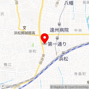 名鉄協商パーキング 浜松肴町の地図