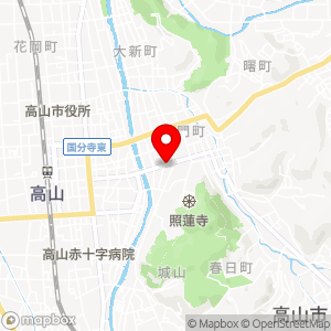 ファミリーマート 高山上二之町店の地図