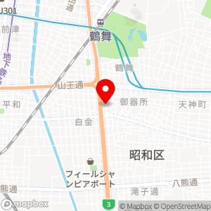 ラッキーパーキング 御器所1丁目の地図