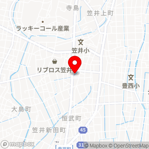 セブン-イレブン 浜松笠井町店の地図