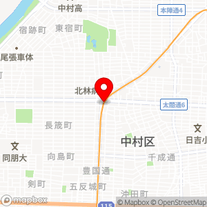 ローソン S名古屋地下鉄中村公園駅の地図