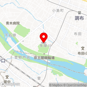 ナビパーク 調布多摩川第4の地図