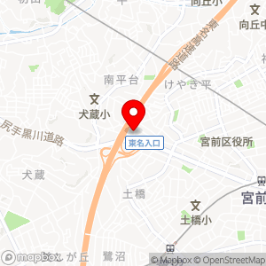 タイムパーキング 土橋の地図