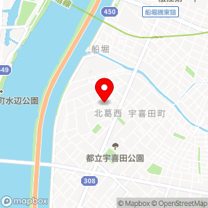 東洋CARMAX 北葛西2丁目の地図