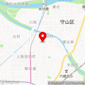 名鉄協商パーキング 上飯田公団コインの地図