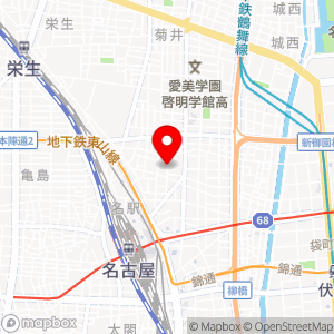 タイムズ名駅２丁目第８ゲート外駐車場の地図