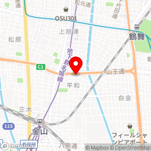ローソン 東別院店の地図