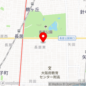 ローソン 長居東二丁目店の地図