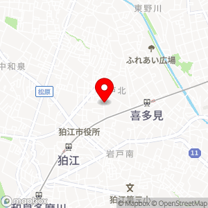 東都パーク 狛江3の地図