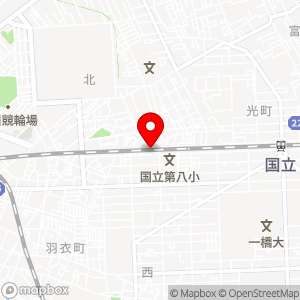 セブン-イレブン 国立北3丁目店の地図
